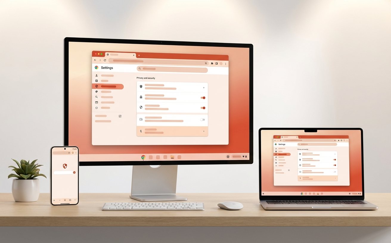 谷歌浏览器扩展程序安全与隐私权限设置界面